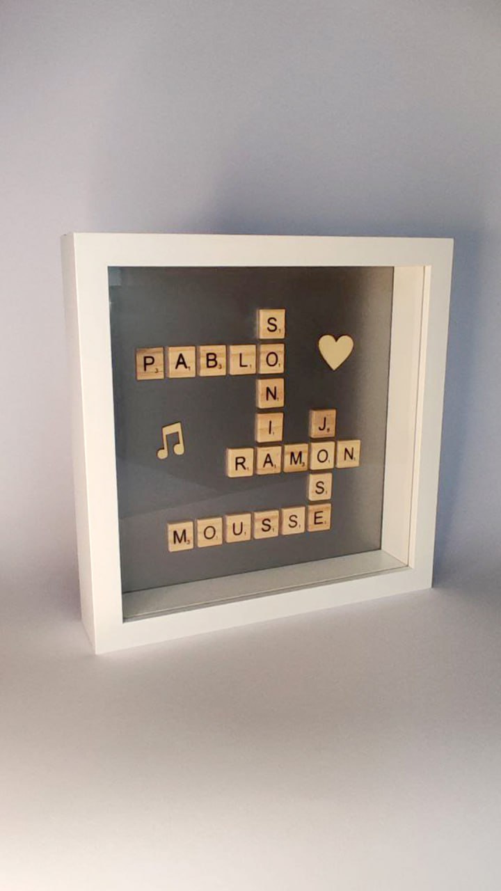 Cuadro scrabble