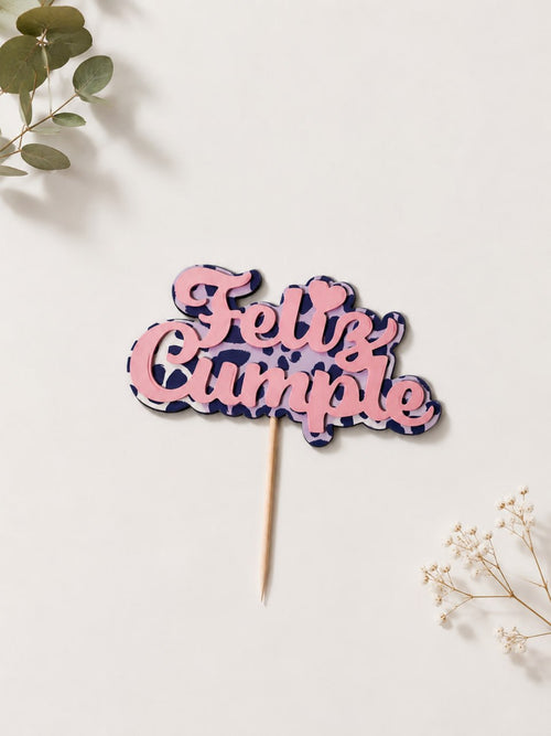 Mini Cake Topper